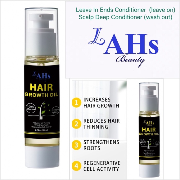 LAHs Hair Growth Oil - Picture 1 of 10